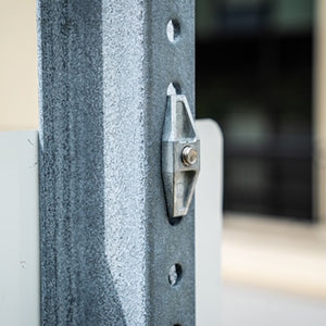 Sign Bracket for U-Channel Posts - Tamper Proof!